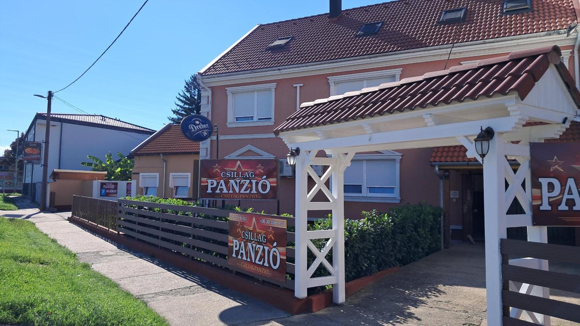 Hotel Csillag Panzio Vác Exterior foto